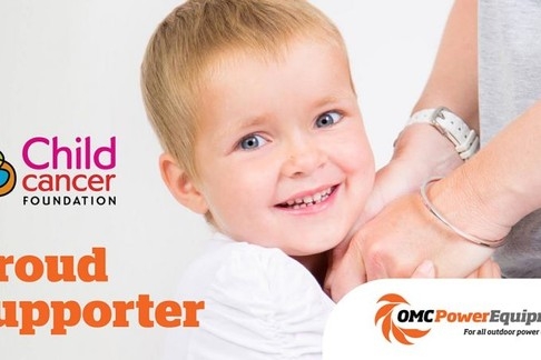Child cancer foundation proud supporter 