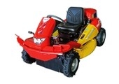 Clearcut mower on white background