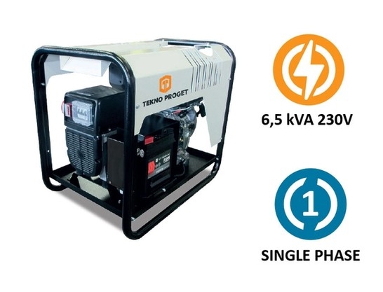 Portable Generators MGTP 6.5 Y DM AE