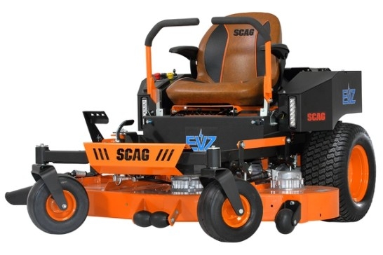 The Scag EVZ is an American made electric zero turn mower now available in New Zealand.