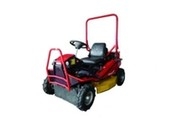 Clearcut mower on white background 