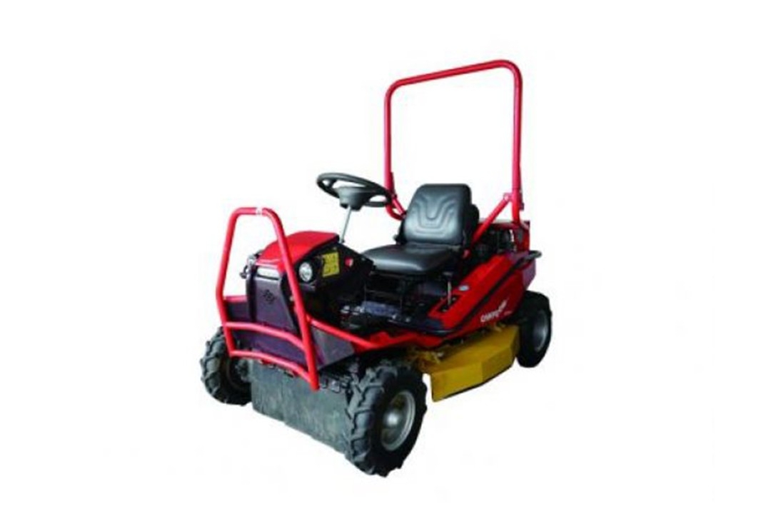 Clearcut mower on white background 
