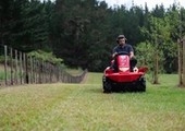 Canycom CMX2402 Action Shot Mowing Grass 